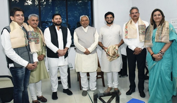 Aditya Thackeray met Nitish