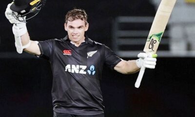 Tom Latham century in Ind vs NZ 1st ODI