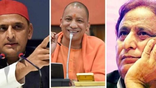akhilesh yadav yogi adityanath azam khan