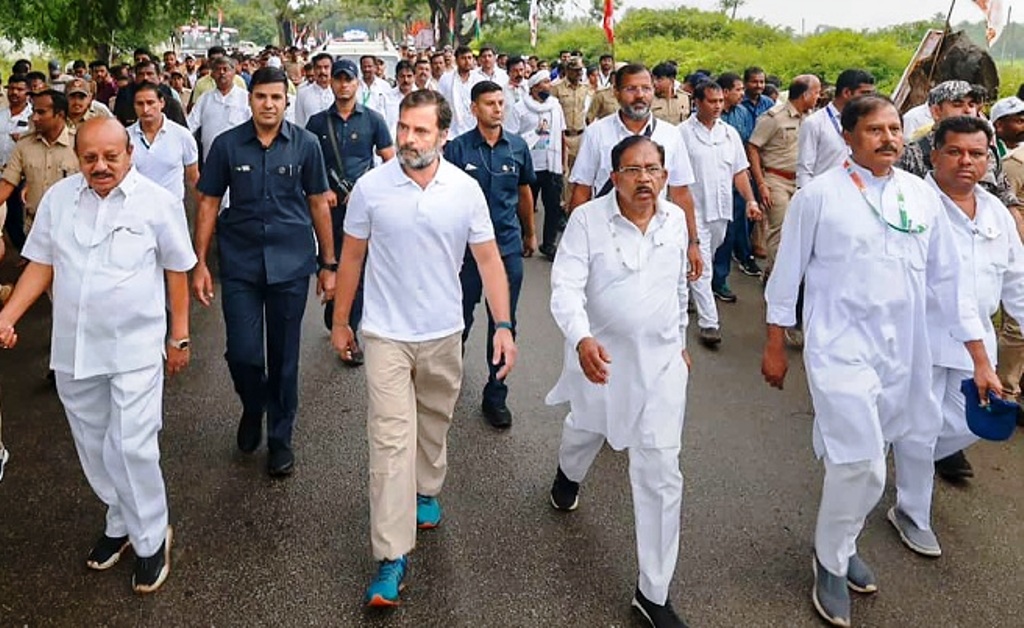 bharat jodo yatra in telangana