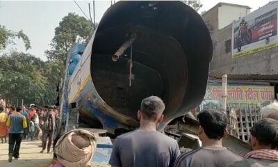 petrol tanker blast in Hajipur-Muzaffarpur NH 22