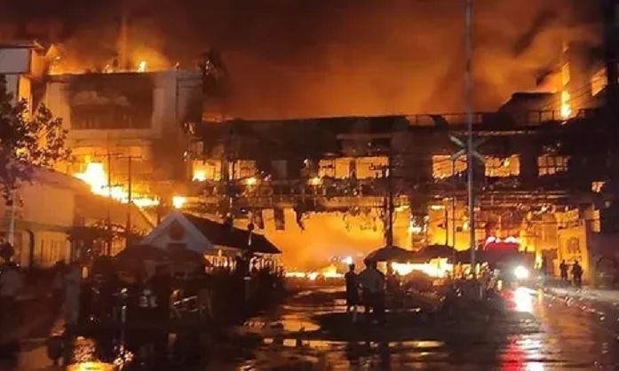 Cambodia hotel fire