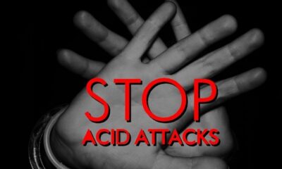 Acid thrown on girl student in Delhi