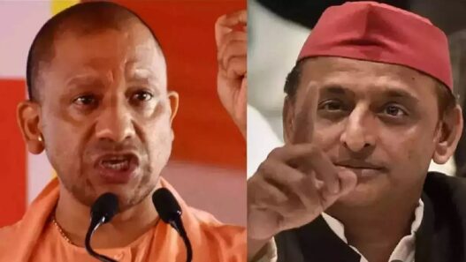 Akhilesh raging on CM Yogi in rampur
