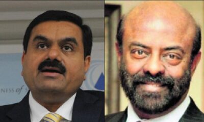 Gautam Adani and Shiv Nadar