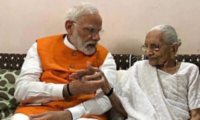 PM Modi mother ill