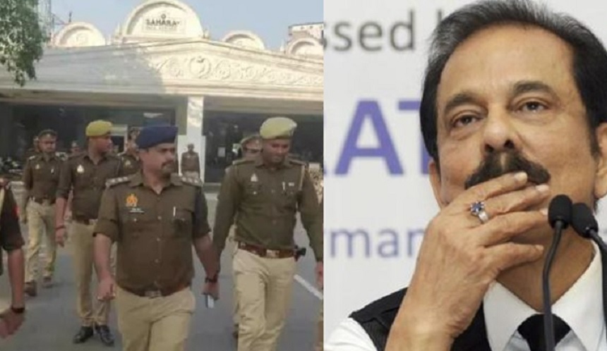 Police arrived to arrest Subrata Roy