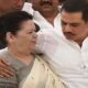 Robert Vadra and his mother