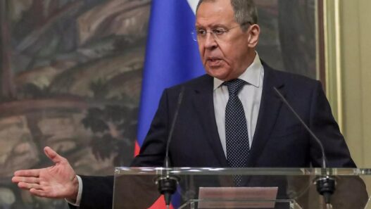 Russian Foreign Minister Sergei Lavrov