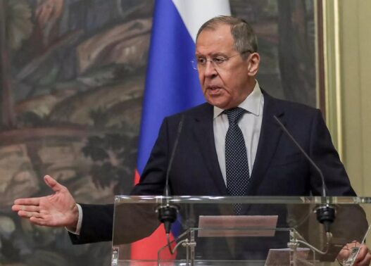 Russian Foreign Minister Sergei Lavrov