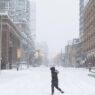 Snow storm wreaks havoc in America
