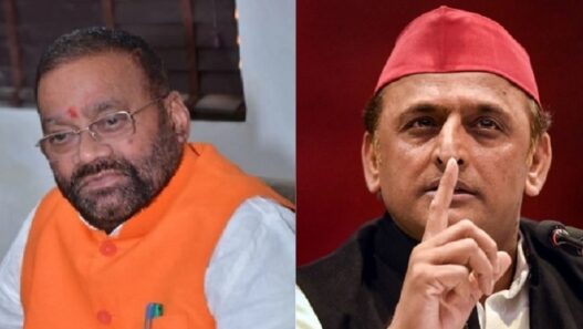 Akhilesh angry to Swami Prasad Maurya