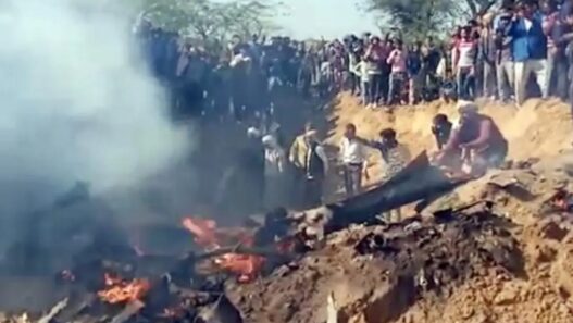Army plane crash in Rajasthan bharatpur