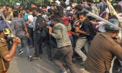 Lathicharge on BSSC Canditates