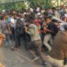 Lathicharge on BSSC Canditates