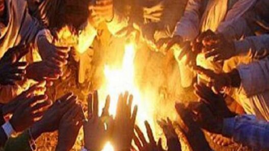 bonfires are burning in all 75 districts