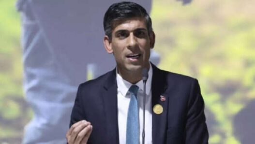 British PM Rishi Sunak
