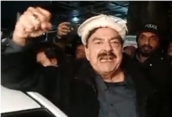 Former Home Minister of Pakistan Sheikh Rashid arrested