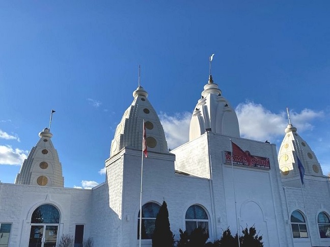 Hindu temple defaced once again in Canada