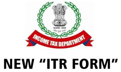 Income Tax Department issued ITR Form