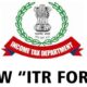 Income Tax Department issued ITR Form