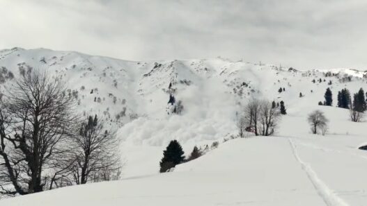 Massive Avalanche in Gulmarg