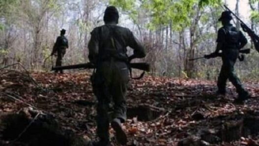 Big encounter between security forces and Naxalites in Chhattisgarh