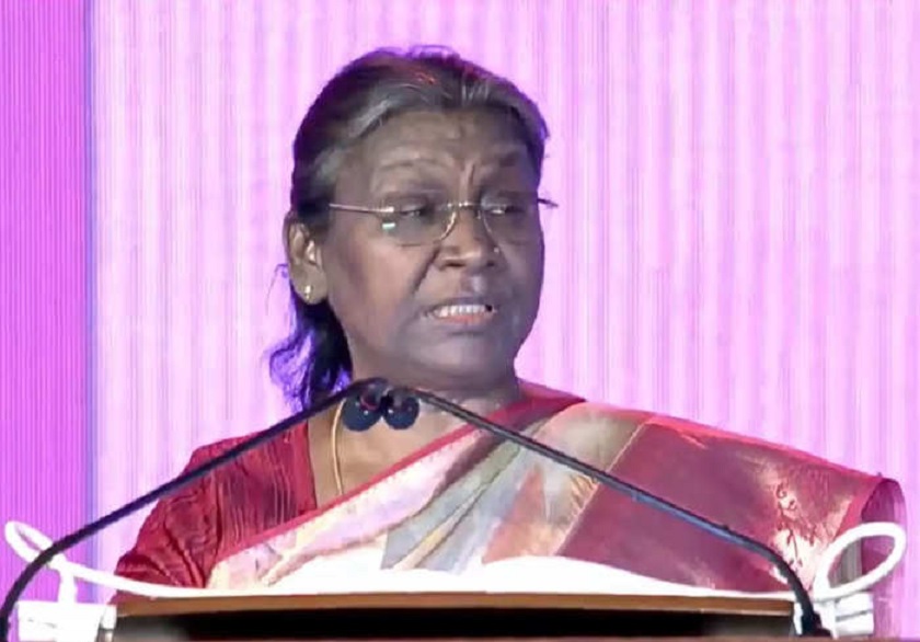 President Draupadi Murmu in UPGIS-23