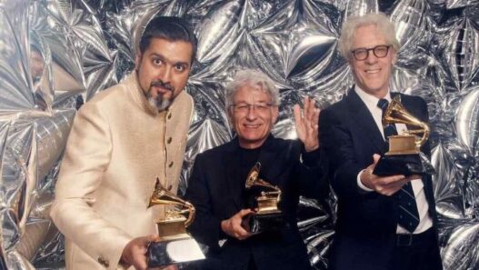 Ricky kej won the Grammy Award third time for Music