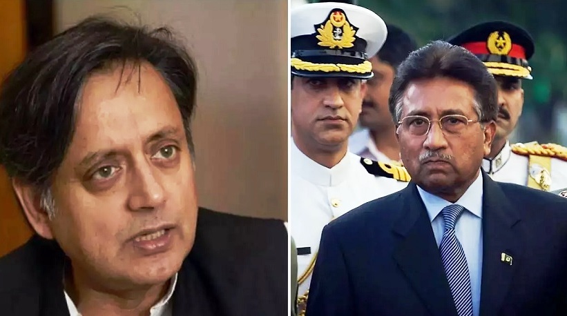 Shashi Tharoor told Pervez Musharraf the power of peace