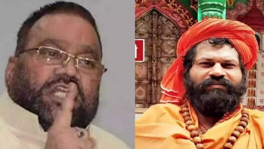 Swami Prasad Maurya Mahant Raju Das