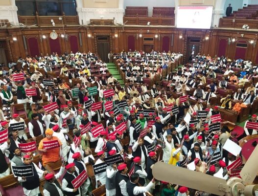 Fierce uproar over caste census issue in UP Assembly, House adjourned
