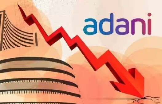 fall in shares of Adani Group