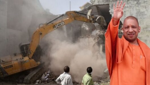 Baba bulldozer is not stopping in UP