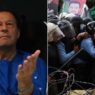 Clash between Imran supporters and police