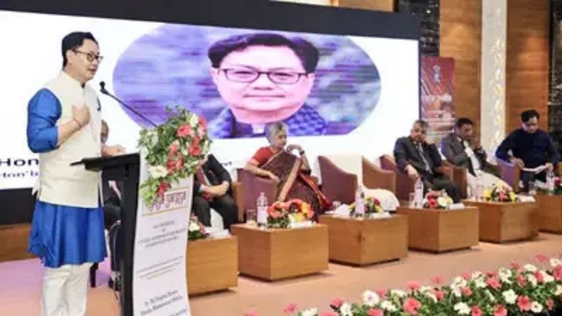 Kiren Rijiju in odisha