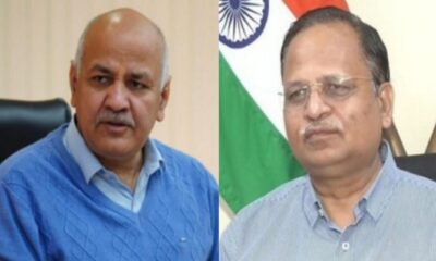 Manish Sisodia and Satyendar Jain