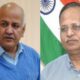 Manish Sisodia and Satyendar Jain