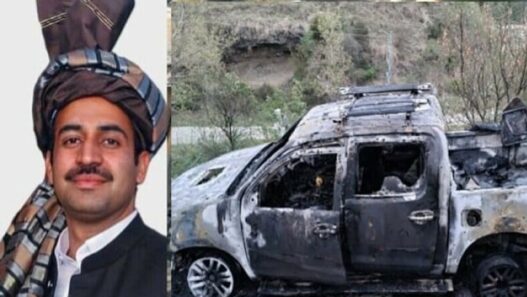 Rocket attack on PTI leader car in Pakistan