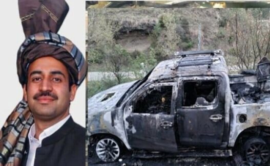 Rocket attack on PTI leader car in Pakistan