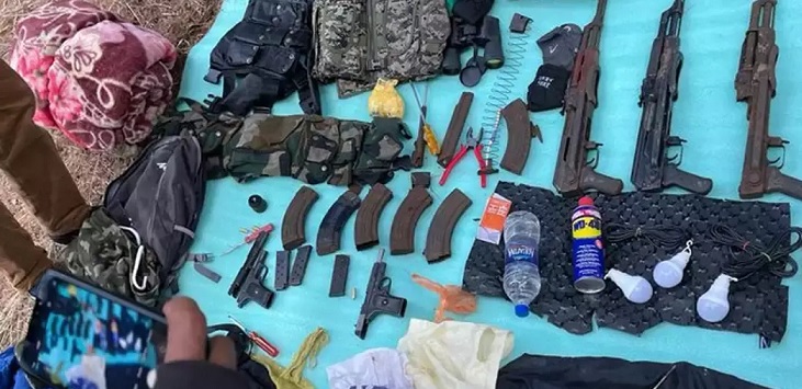 Terrorist hideout busted in Handwara