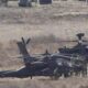 Two combat helicopters Black Hawk crash in America