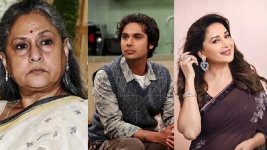 kunal nayyar madhuri dixit jaya bacchan