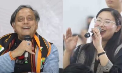 nagaland girl ask shashi tharoor personality secret