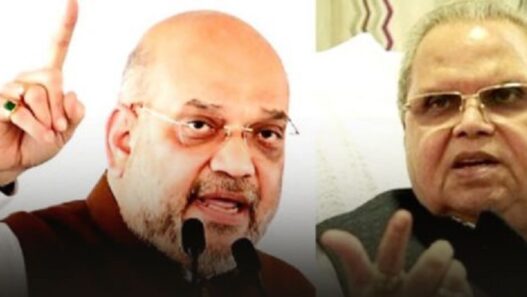 Amit Shah targeted Satyapal Malik