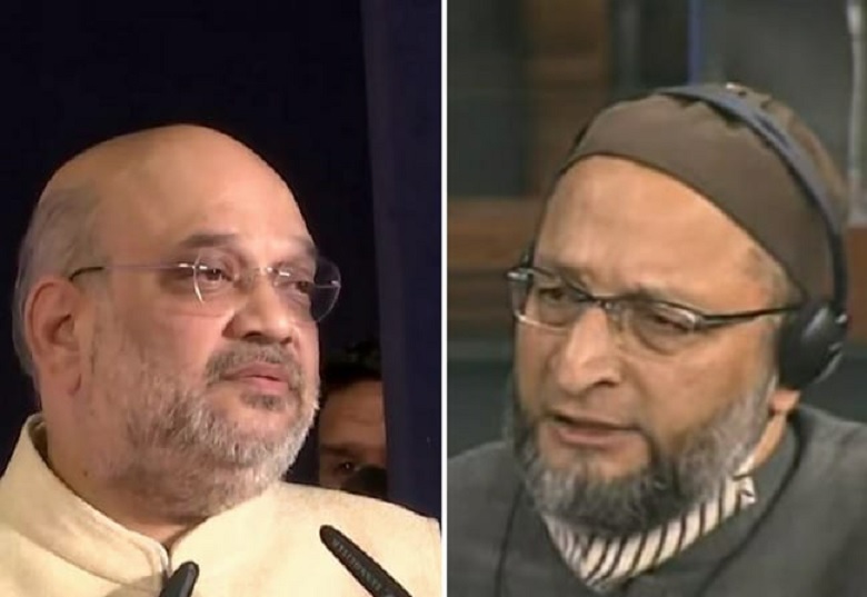 Asaduddin Owaisi taunts Amit Shah