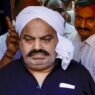 Atiq Ahmed convoy left Sabarmati jail