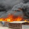 Fierce fire in Bodh Gaya vegetable market