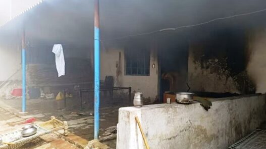Hastinapur burnt due to the murder of the youth