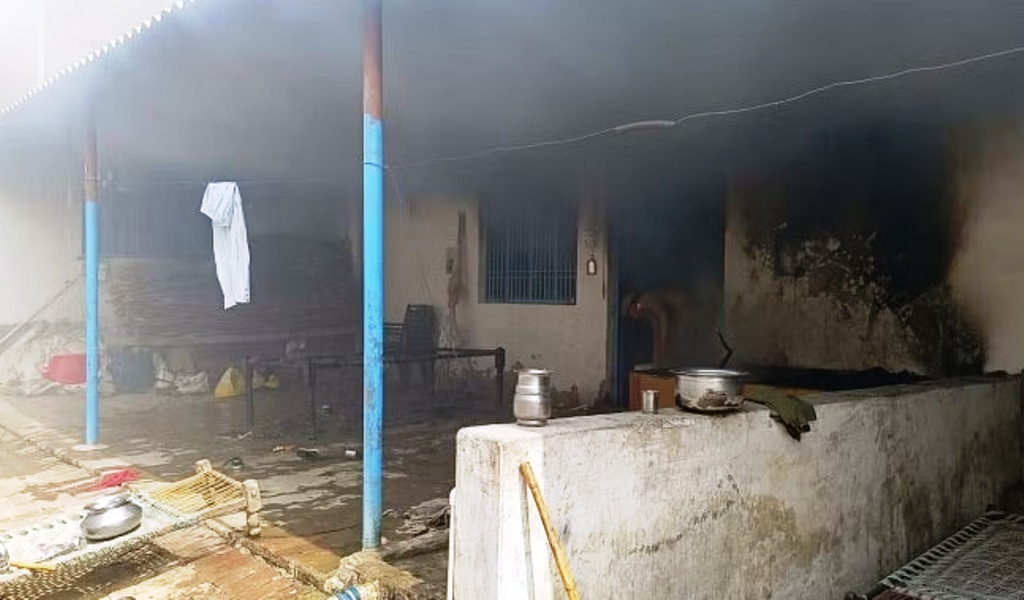 Hastinapur burnt due to the murder of the youth